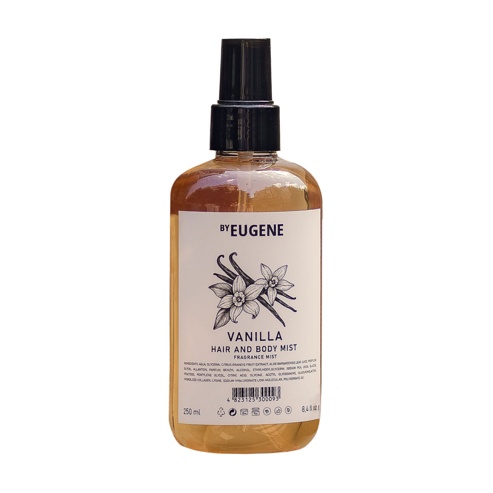 Уцінка! Парфумований міст для волосся та тіла by Eugene Vanilla Hair And Body Mist, 250 мл
